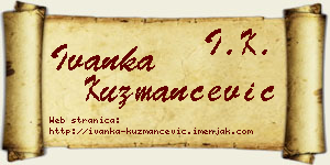 Ivanka Kuzmančević vizit kartica